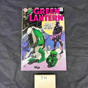 Green Lantern #68, DC Comics, Silver Age