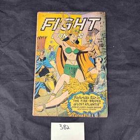 FIGHT COMICS #43, Fiction House, 1946, Golden Age Comic Book