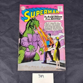 Superman No. 142: 'The Flame Dragon From Krypton', DC Comics, January 1961