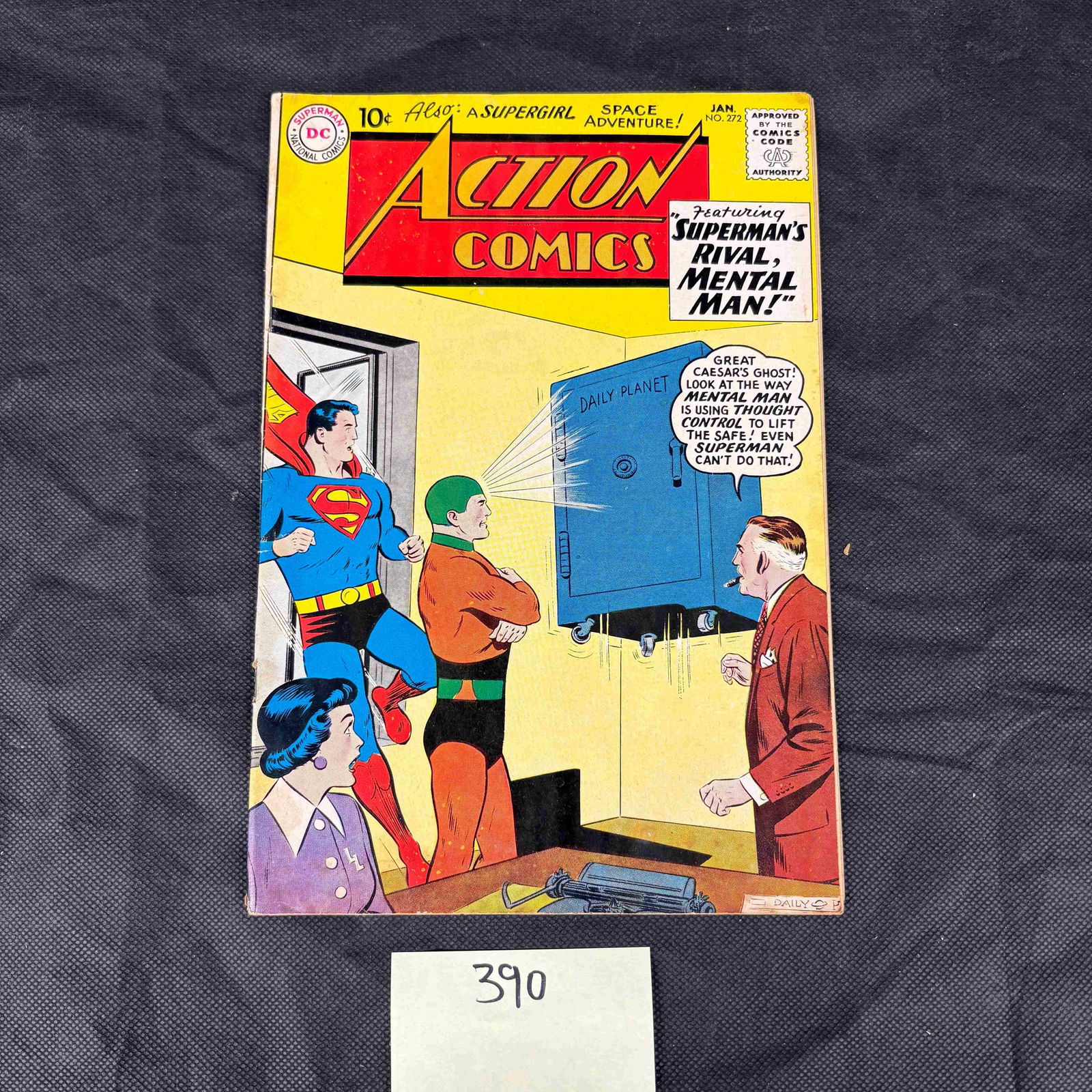 Action Comics #273, January, DC Comics, Featuring Superman's Rival, Mental Man! (1 of 2)