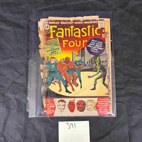 Fantastic Four #11, featuring The Impossible Man, Marvel Comics, 1962