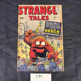 Strange Tales #90 Marvel Comics, November 1961, Featuring Orrgo The Unconquerable