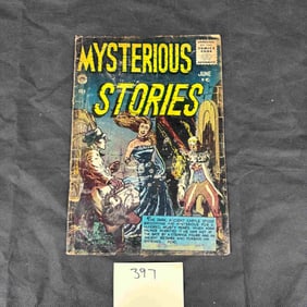 Mysterious Stories, June Issue, Golden Age Comic Book, Post-Comics Code Authority
