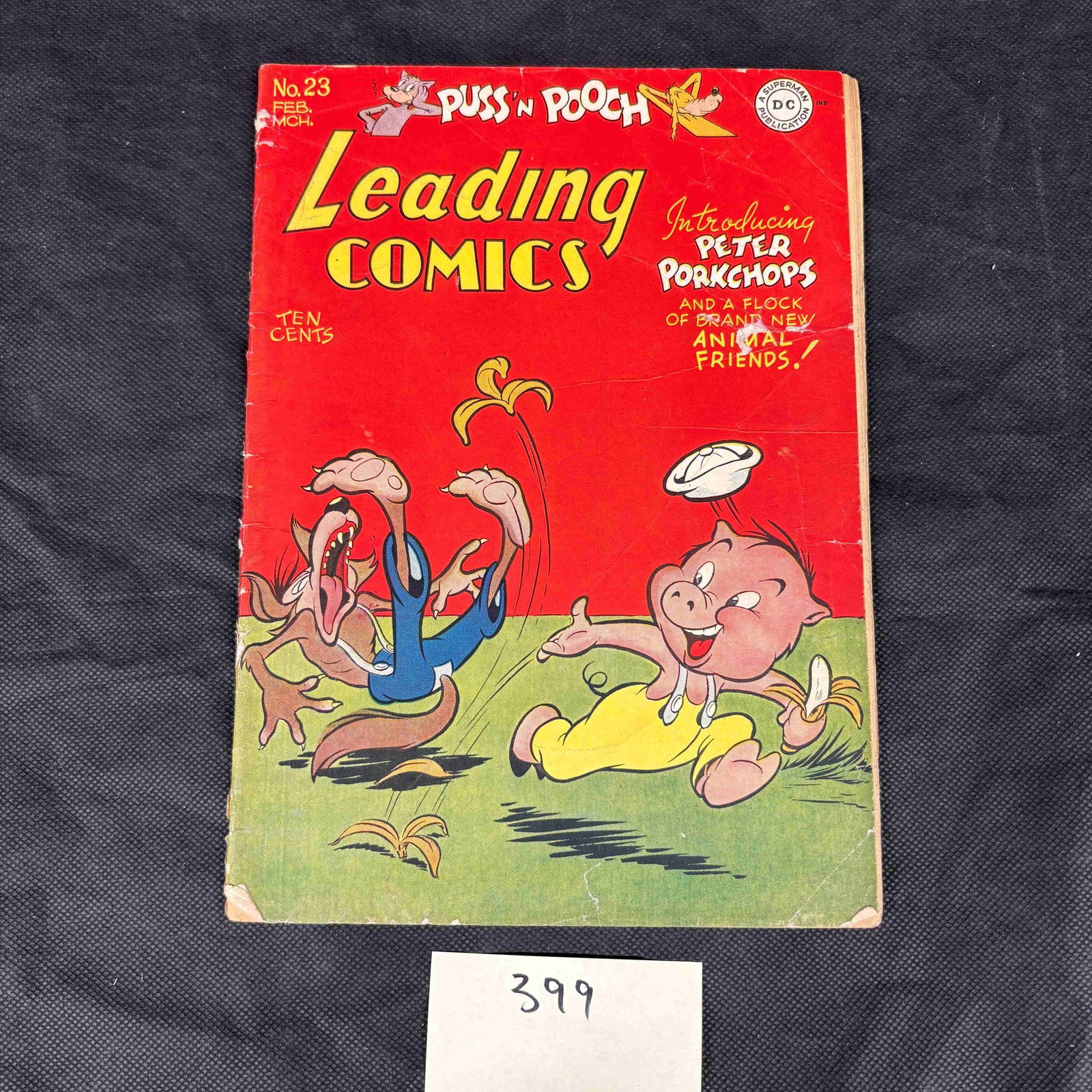 Leading Comics #23, DC, 1947, Featuring Peter Porkchops (1 of 2)