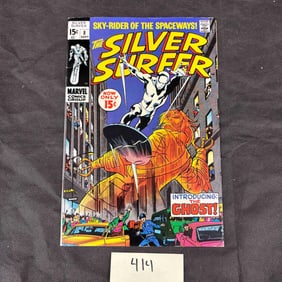 Marvel Comics Group, The Silver Surfer, Issue #8, September 1969