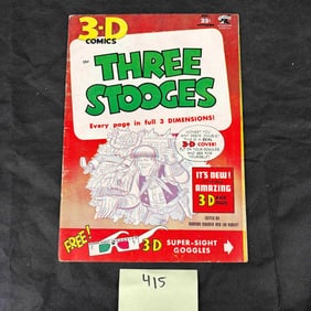 St. John 3-D Comics, The Three Stooges, No. 15, November 1953