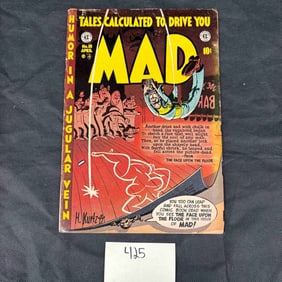 MAD No. 10 EC Comics, April 1954, Harvey Kurtzman Cover