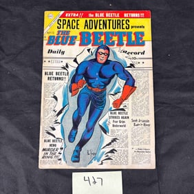 Charlton Comics, Space Adventures presents The Blue Beetle, Issue No. 13, 1954
