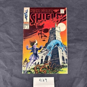 Nick Fury, Agent of S.H.I.E.L.D. #3, Marvel Comics, August 1968, Featuring Jim Steranko Artwork