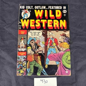 Wild Western No. 23 Atlas Comics Featuring Kid Colt, August 1952