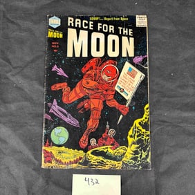 Race for the Moon #3, Harvey, 1958, featuring Jack Kirby
