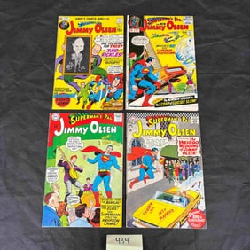 A Collection of Superman's Pal Jimmy Olsen Comic Books, Issues #100, #106, #133, #134, DC National