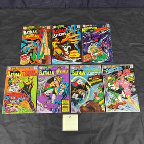 A Group of Seven DC Comics: The Brave and the Bold Series, Silver Age