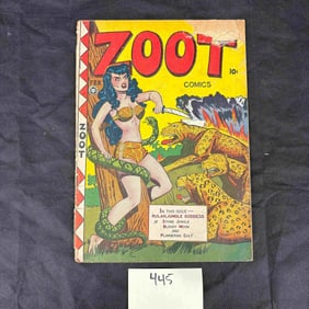 Zoot Comics #13A, Fox Features Syndicate, February 1948, Rulah the Jungle Goddess