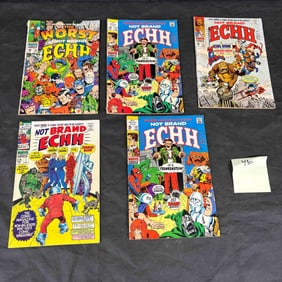 A Collection of Five Marvel Comics Group Not Brand Echh Issues, 1960s-1970s