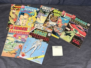 A Collection of Silver Age Charlton Comics, including Space Adventures, with Steve Ditko Art