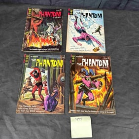 A Group of Four The Phantom Gold Key Comic Books