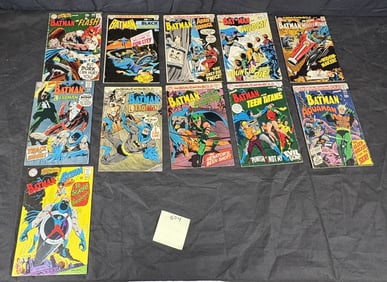 Eleven DC Comics The Brave and the Bold Issues, including #85 (1969)