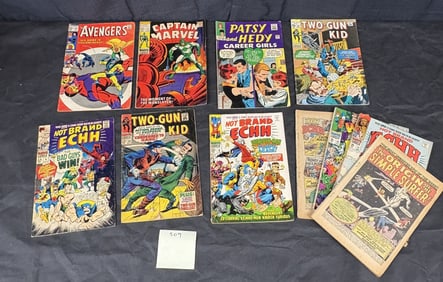 A Collection of Marvel Comics, including Not Brand Echh, Silver Age to Early Bronze Age