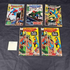 A Collection of Marvel Comics: The Amazing Spider-Man (1963) Issues #88, #91, #92, and #93