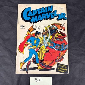 Captain Marvel Jr. #38 Fawcett Comic Book, May, 10Â?