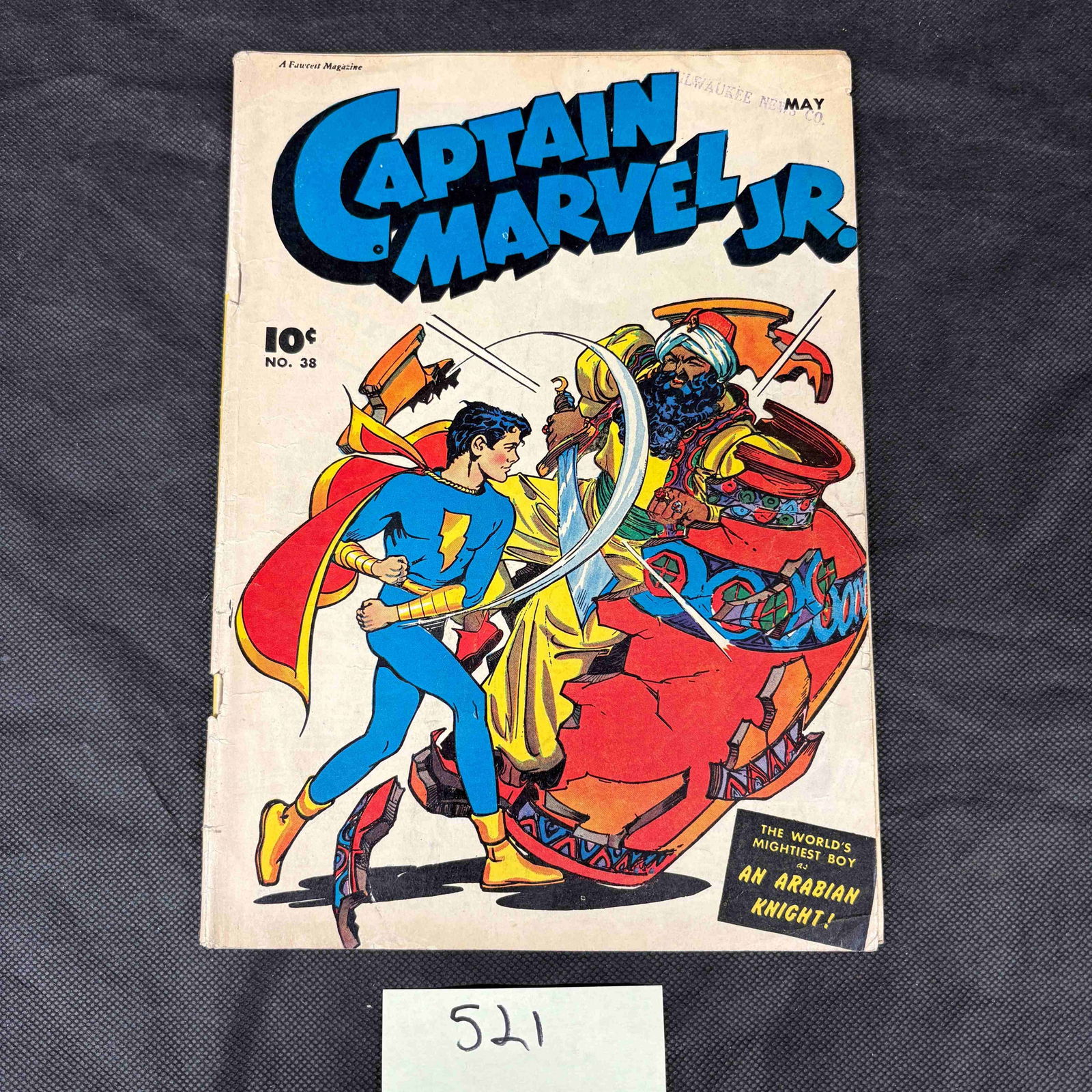 Captain Marvel Jr. #38 Fawcett Comic Book, May, 10Â? (1 of 2)