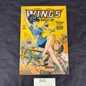 Wings Comics #95, May 1948, Fiction House, Golden Age Good Girl Art