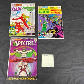 Three Vintage DC Comics, including Showcase Presents The Spectre #64 (1966)