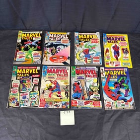 A Group of Vintage Marvel Tales Comic Books Featuring Spider-Man, Issues #25-32