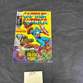 Marvel Comics Group, Captain America #126, 'The Falcon Returns!', 1970