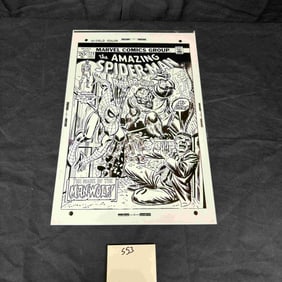 Amazing Spider-man 124 1st app Man-Wolf Black Press Proof Cover