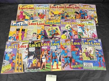 A Collection of DC Comics Superman's Girl Friend Lois Lane Silver Age Comic Books