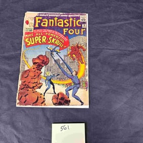 Marvel Comics Fantastic Four #18, September 1963, First Appearance of Super-Skrull