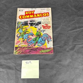DC Comics: Boy Commandos No. 23, Featuring Simon & Kirby Cover and Art, 1947