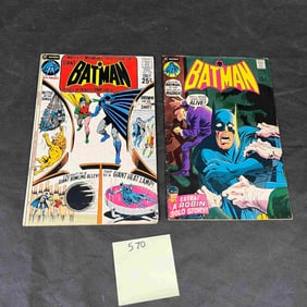 Vintage DC Comics Batman #219 and #228