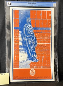 FD-73-OP-1: Smiling Hun Original Concert Poster, Blue Cheer, The Youngbloods, Captain Beefheart &