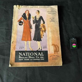 National Bellas Hess Co. Inc. Fall and Winter 1930-1931 Art Deco Mail-Order Fashion Catalog