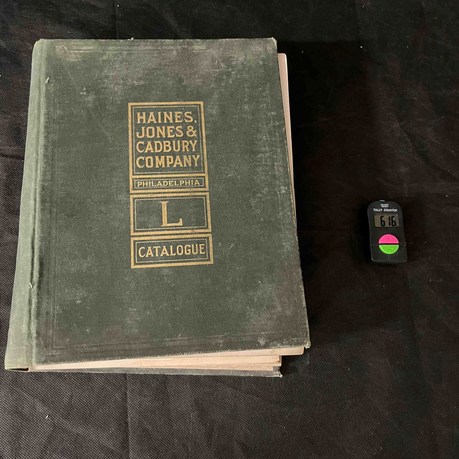 HAINES, JONES & CADBURY COMPANY Philadelphia Plumbing Catalogue L, 1902 (1 of 6)