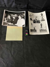 Original Press Release Photograph, Dated 1966 of the Duke and Duchess of Windsor +