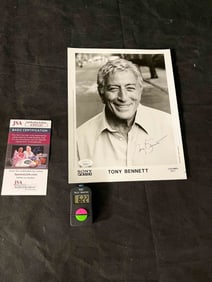 Tony Bennett Signed Photographic Portrait, Dated 1998, Authenticated by JSA