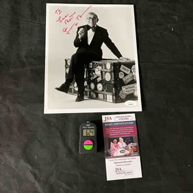 George Burns Hand Signed Photograph with JSA Certification