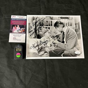 Karolyn Grimes Signed Photograph from 'It's a Wonderful Life' with JSA Authentication