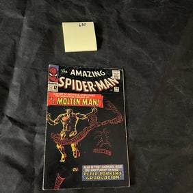 The Amazing Spider-Man, Issue No. 28, Marvel Comics, September 1965, First Appearance of Molten Man