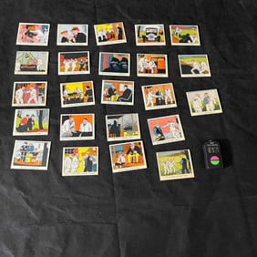 Group of 1937 Dick Tracy Carmels Candy Cards