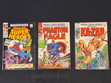 Marvel Super-Heroes #14, #16 & #19 Lot