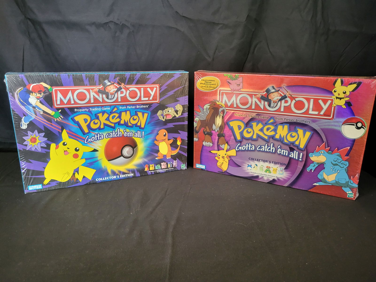 I00003 A Pair of Monopoly Pokemon Collector's Edition Board Games (1 of 5)