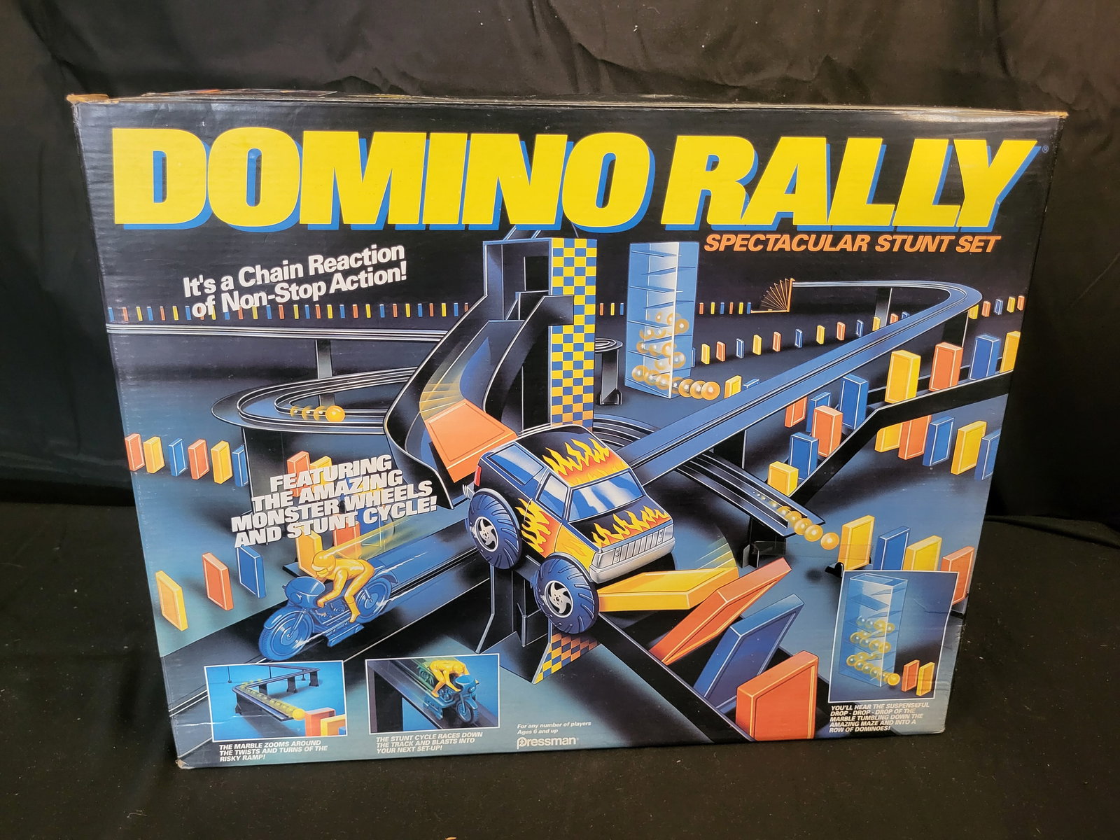 I00291 Pressman Domino Rally Spectacular Stunt Set (1 of 4)