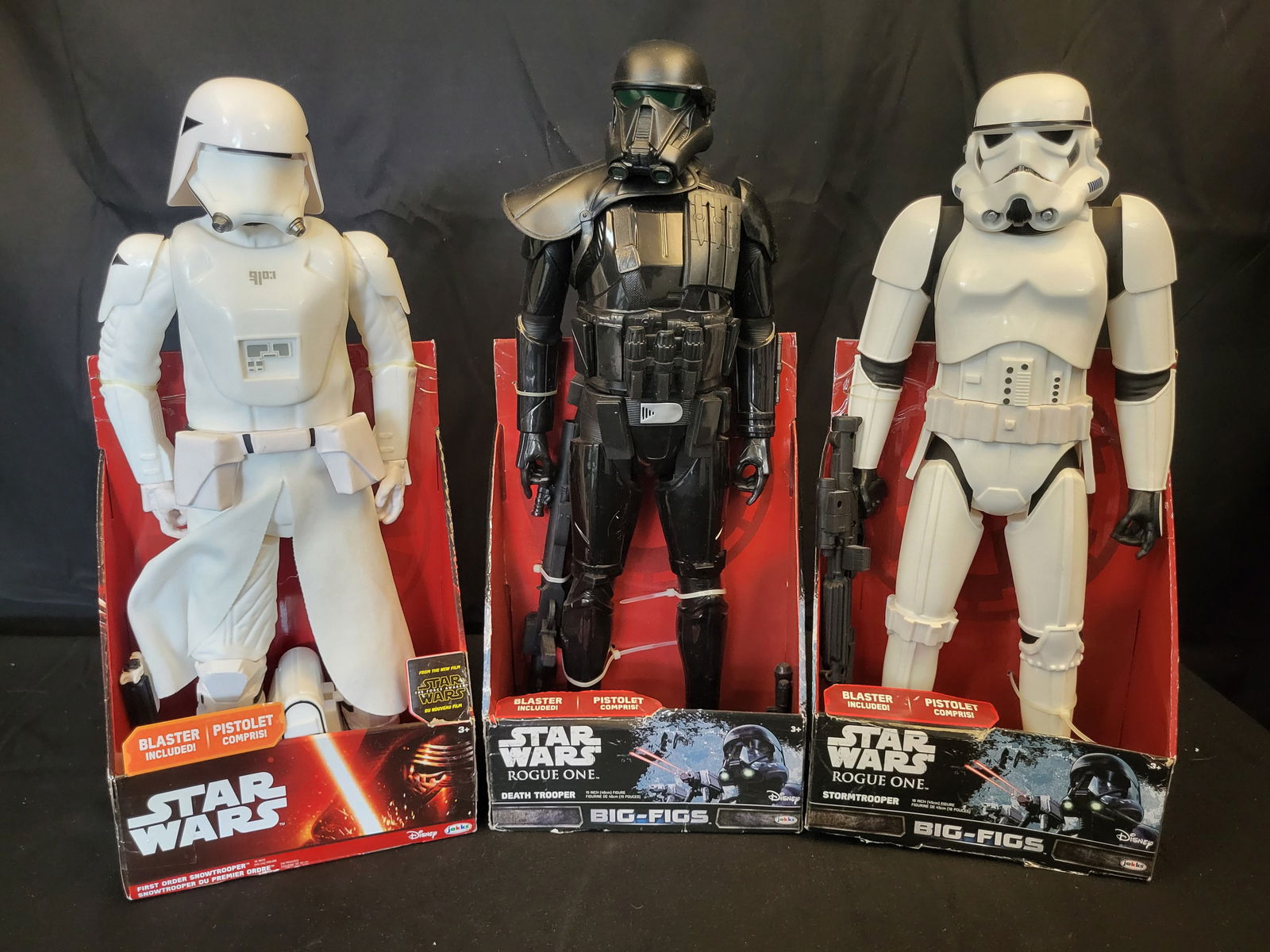 I00270 A Trio of Jakks Pacific Star Wars Big Figs Action Figures (1 of 7)