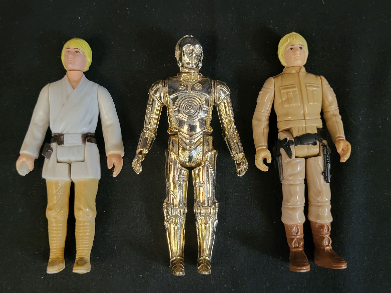 I00324 A Trio of Vintage Kenner Star Wars Action Figures (1 of 4)