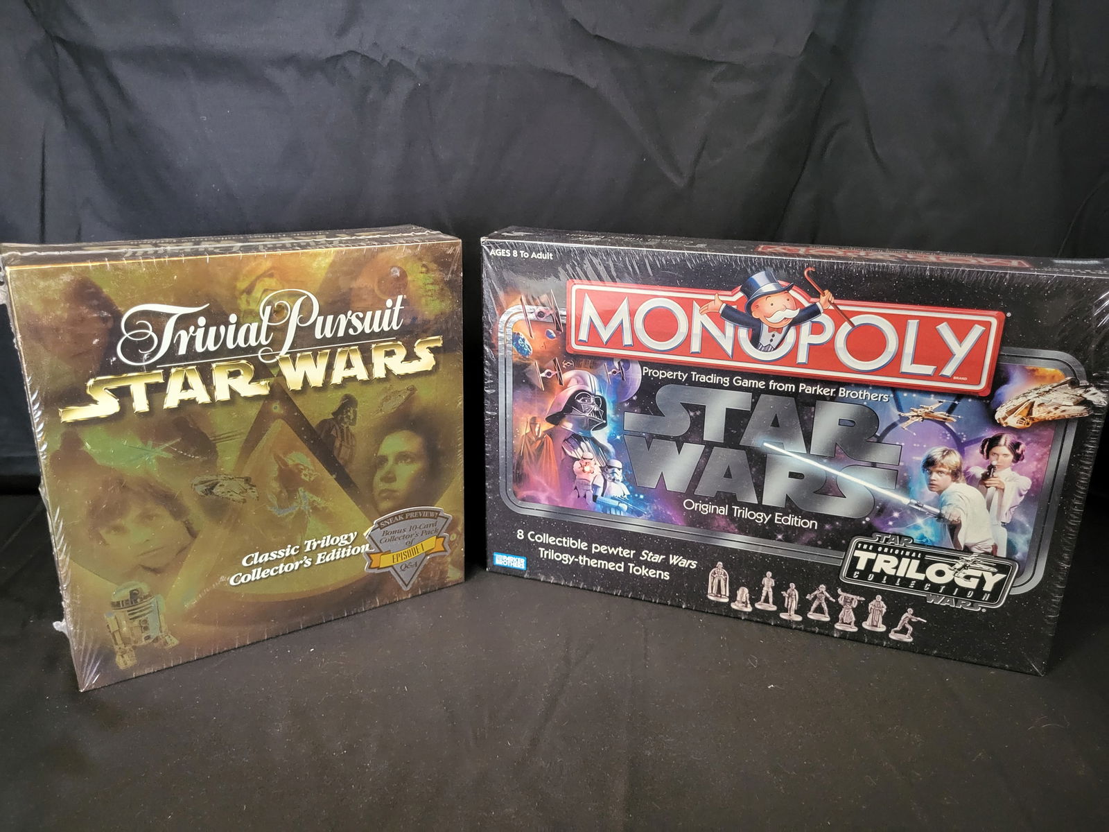 I00007 Two Parker Brothers Star Wars Board Games Comprising Monopoly Original Trilogy Edition and (1 of 2)